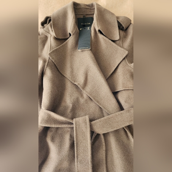 Massimo Dutti Wool Coat Size S NWT - Picture 3 of 16